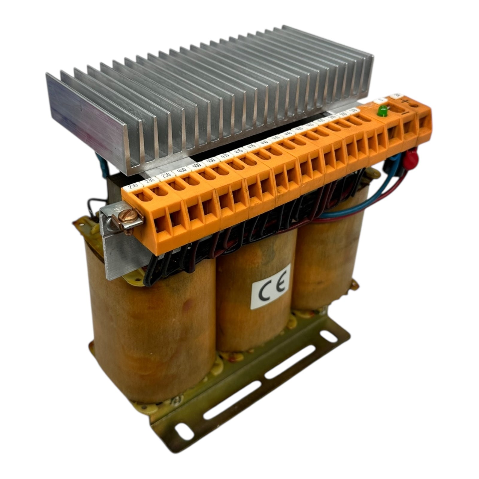 Roller & Fischer DNG500S Trafo 230–500V / 24VDC 20A Gleichrichtermodul