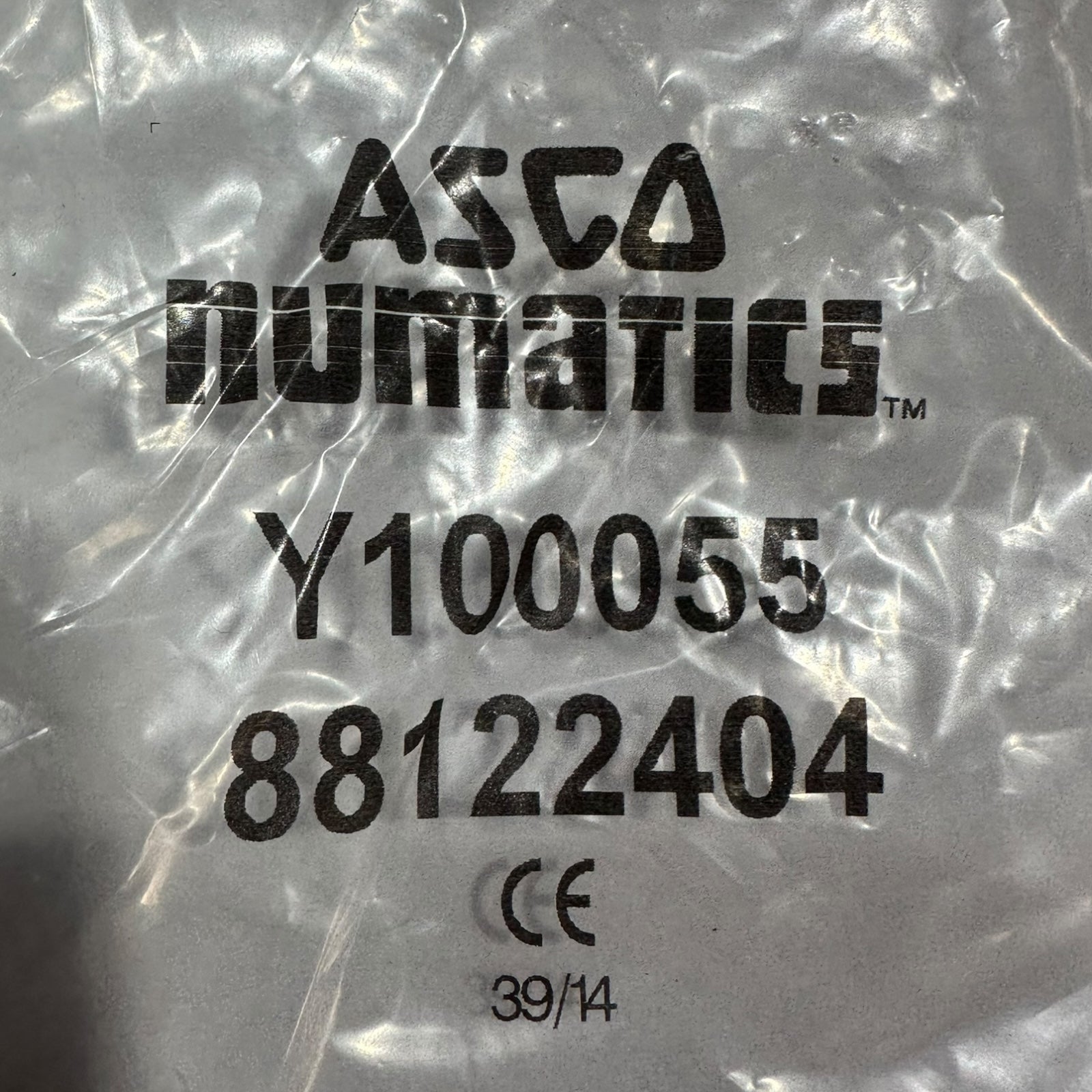 ASCO Numatics Y100055 Ventilstecker DIN43650A Satz gerade Kabelverschraubung