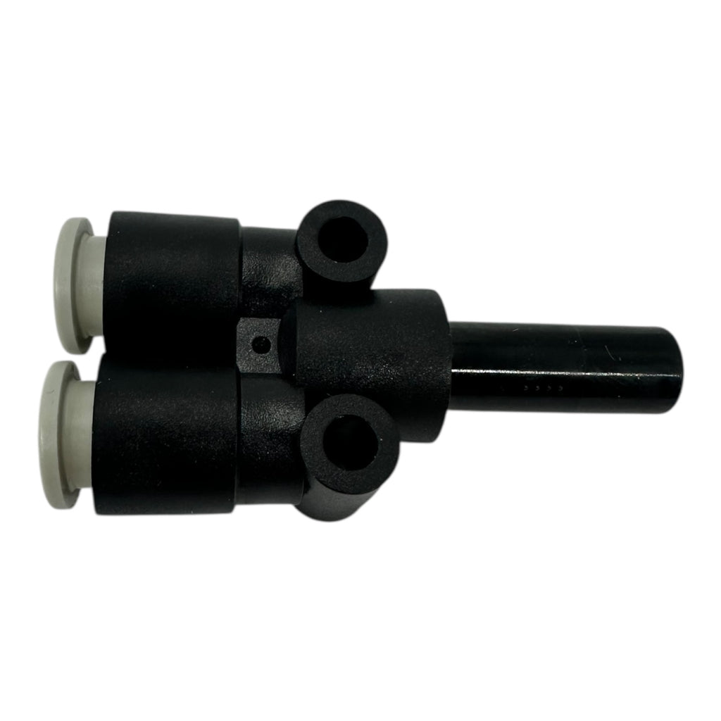 10x SMC KQ2U08-99A-X35 Pneumatik Y-Verbinder 8 mm Push-In Steckfitting