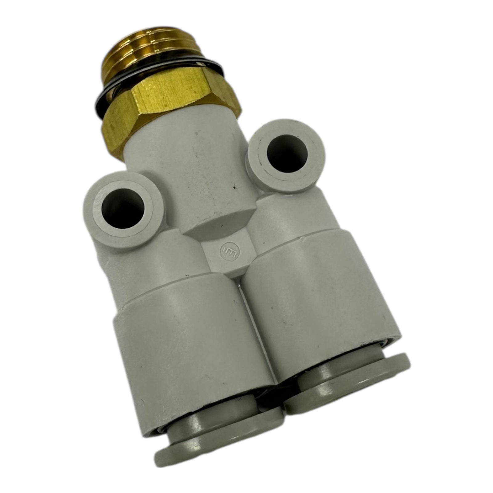 10x SMC KQ2U08-U02A Pneumatik Verteiler 8 mm Push-In auf G1/4 Messinggewinde
