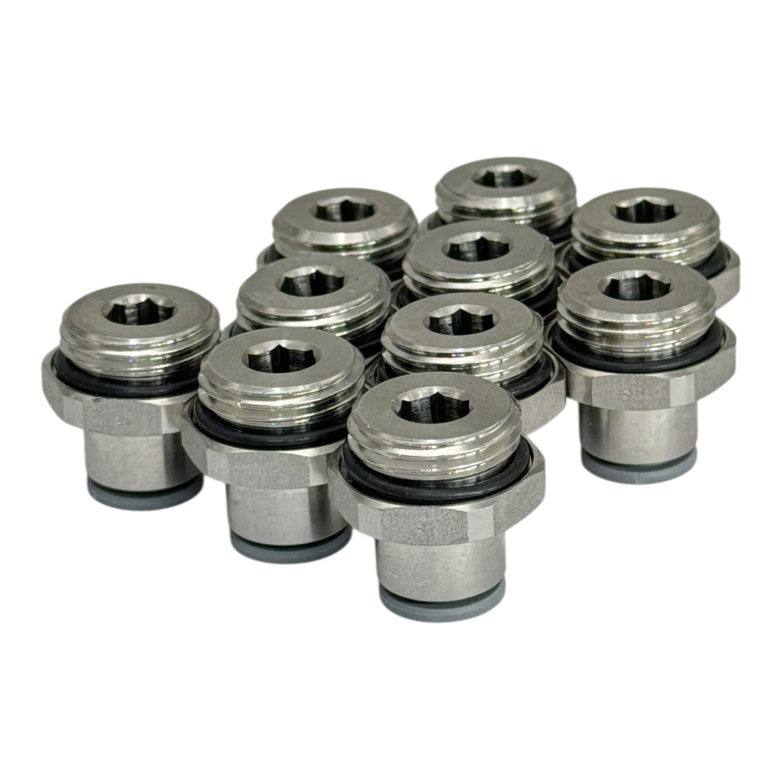 10x Legris 6911 10 21 Einschraubverschraubung 10 mm–R1/2” Pneumatik Fitting