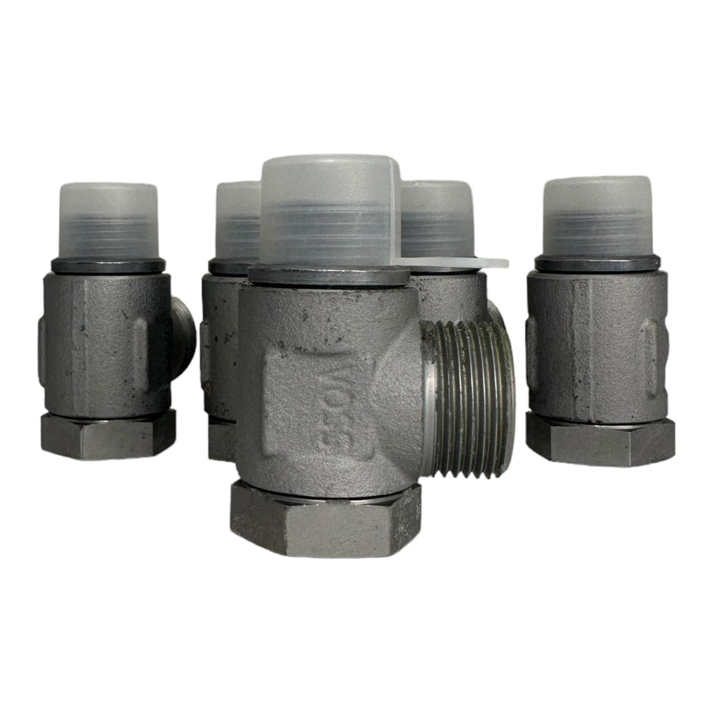 5x Voss 24-BSE-L15-M18B / 1151202081 Schwenkverschraubung 24°