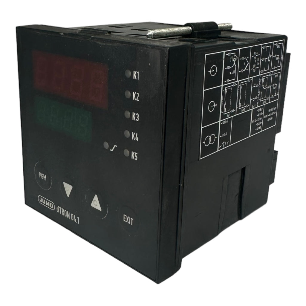 Jumo dTRON 04.1 Temperaturregler 703030/40-053-000-00, 3A, 250VAC