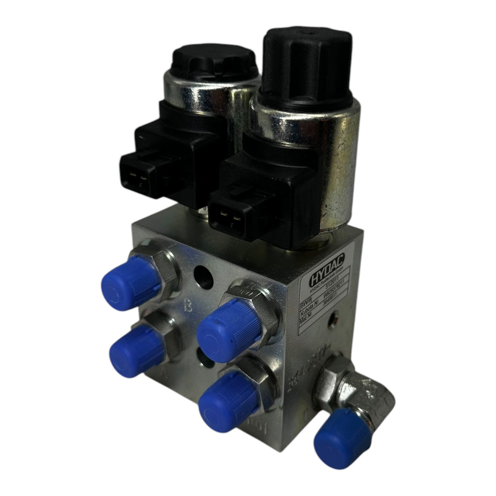 Hydac 3649811 Ventilblock W929378211 2-fach Magnetventil Kubota kompatibel