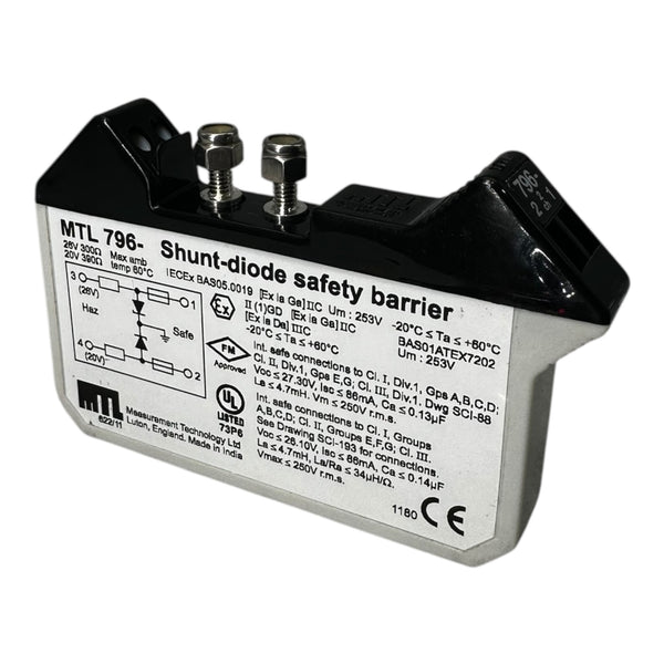 EATON MTL796 Shunt-Diode Safety Barrier Ex-Schutz Trennbarriere MTL 26V 300Ω