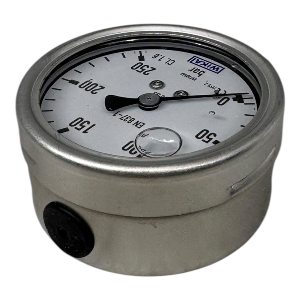 WIKA 233.50.063 Manometer 250bar G1/4B unten Edelstahl 316 Rohrfeder
