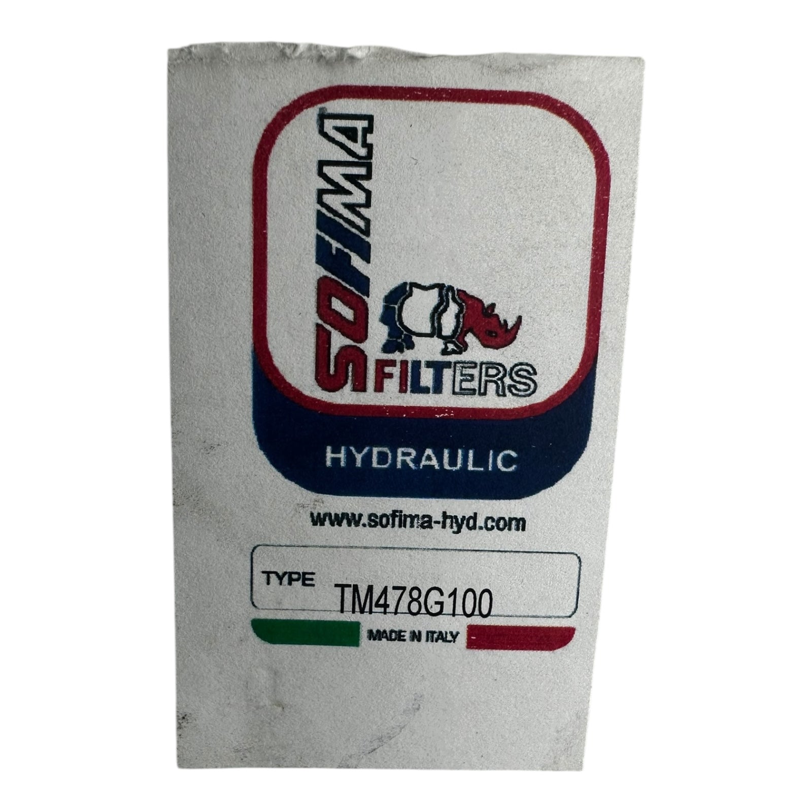 Sofima TM478G100 Hydraulikfilter Saugfilter mit Dichtung