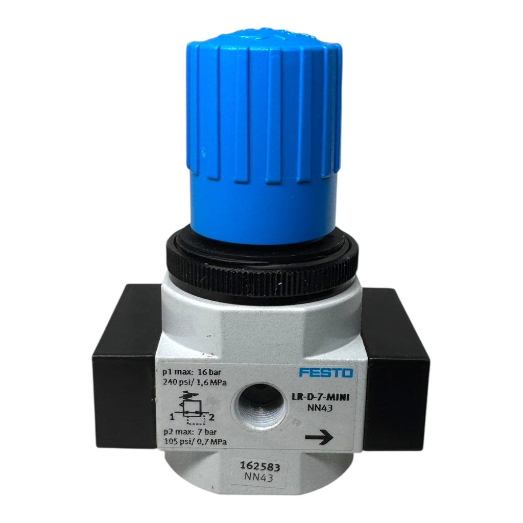 FESTO 162583 Druckregler LR-1/4-D-7-MINI + Manometer 8003636 PAGN-40