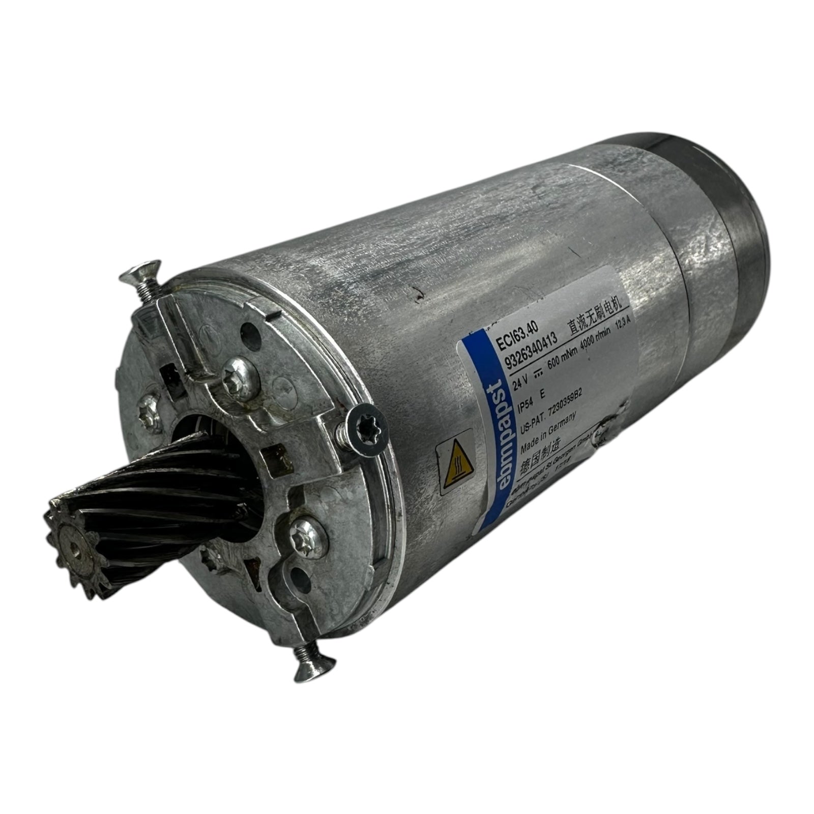 ebm-papst EC-Motor ECI63.40 9326340413 24V 600mNm 4000rpm IP54 12,3A DC-Motor