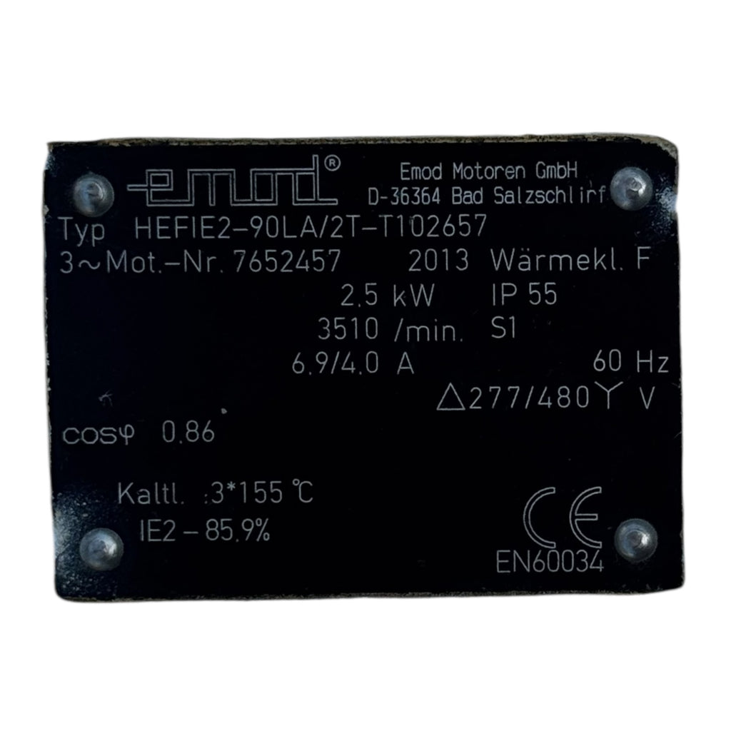 Wölfer Hubswerksmotor Kran Drehstromotor 100kW 1500U/min 400V + Bremse Encoder