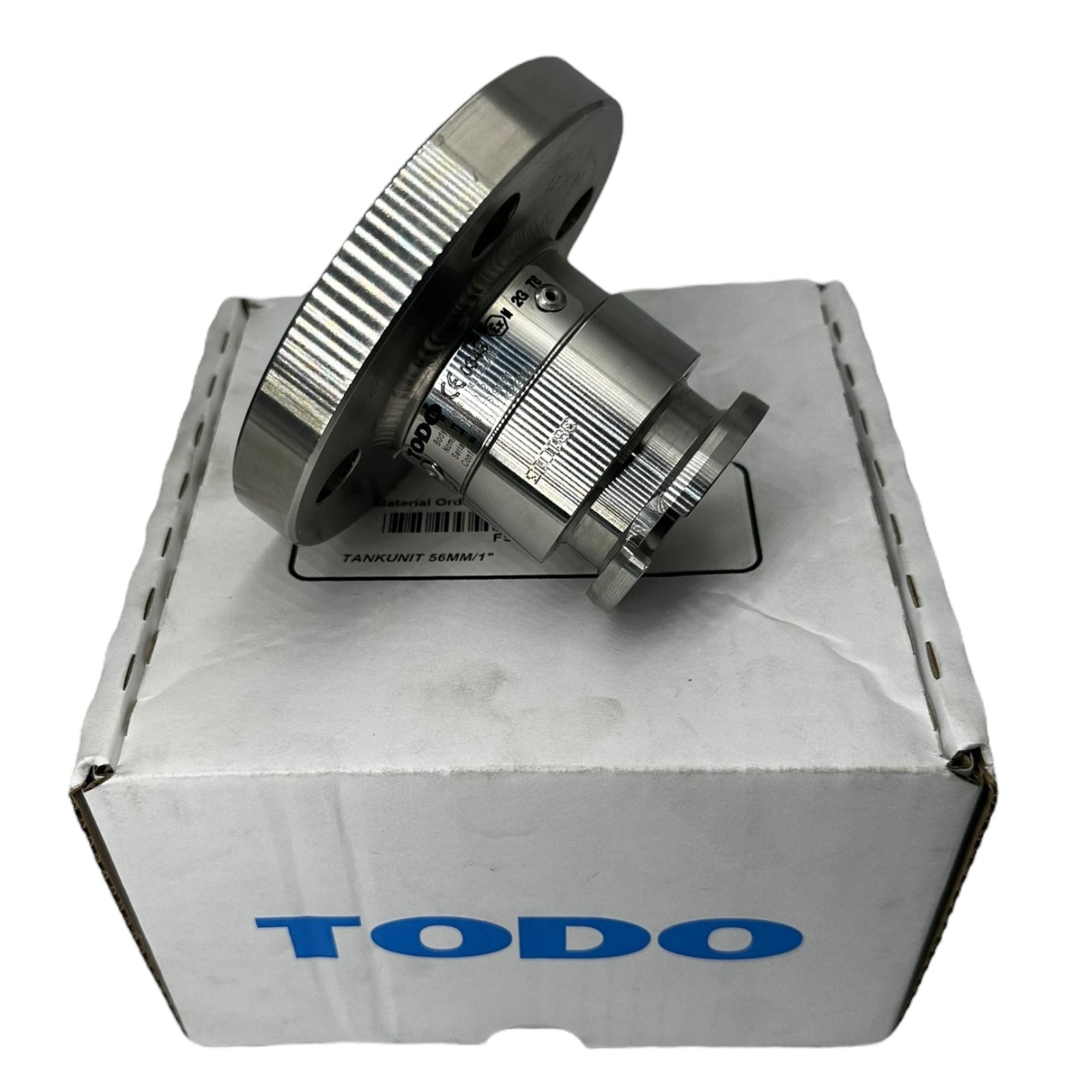 TODO Tankunit 1” DN25 Edelstahl Kupplung 1-4868B-4407 Flansch EN14432
