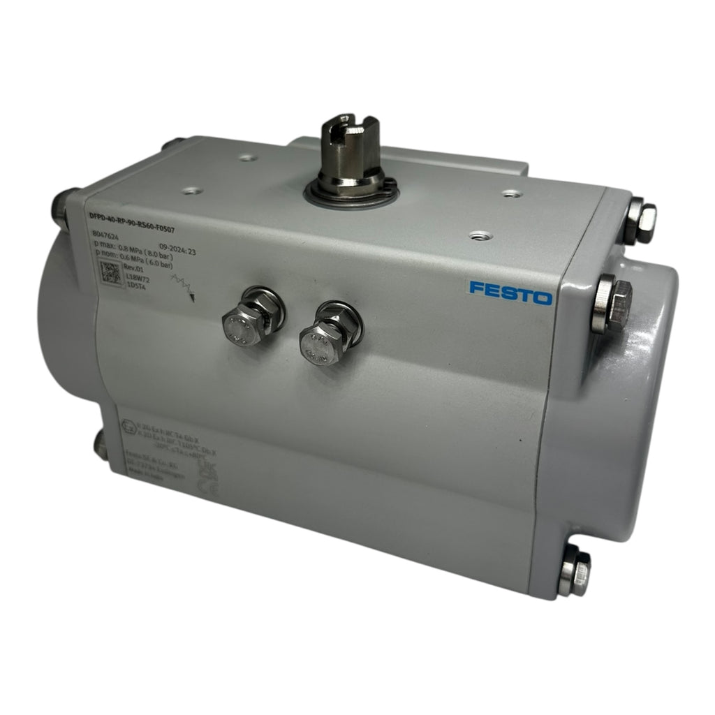 Festo DFPD-40-RP-90-RS60-F0507 Schwenkantrieb Pneumatik 8047624 90° 8 bar