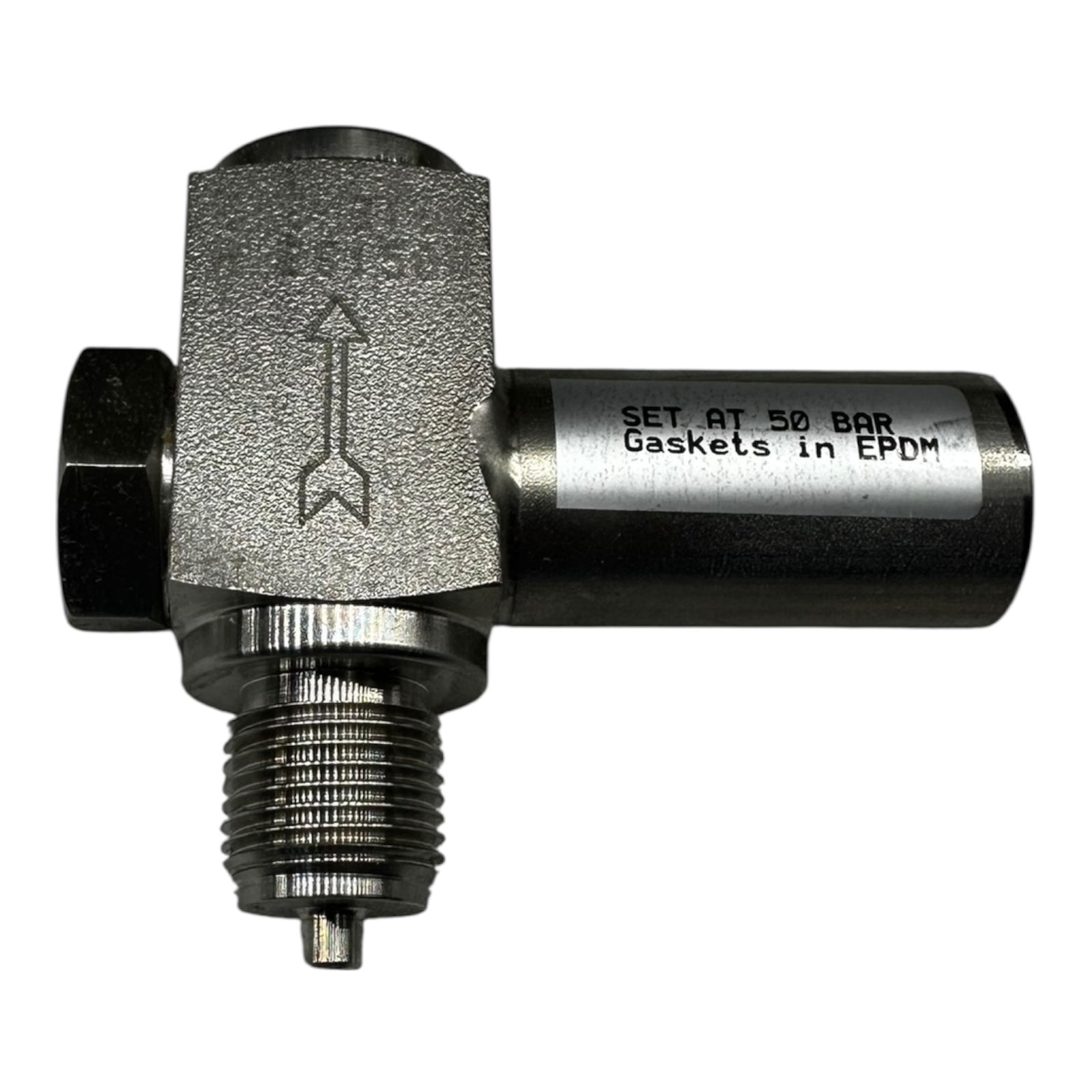Sicherheitsventil 1/2” Edelstahl 316L Set 50 bar EPDM Dichtung Überdruckventil
