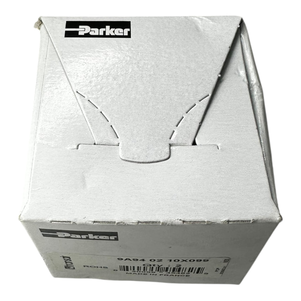 2x Parker Transair 9A94 02 10X099 Rohrverbinder Pneumatik Steckfitting