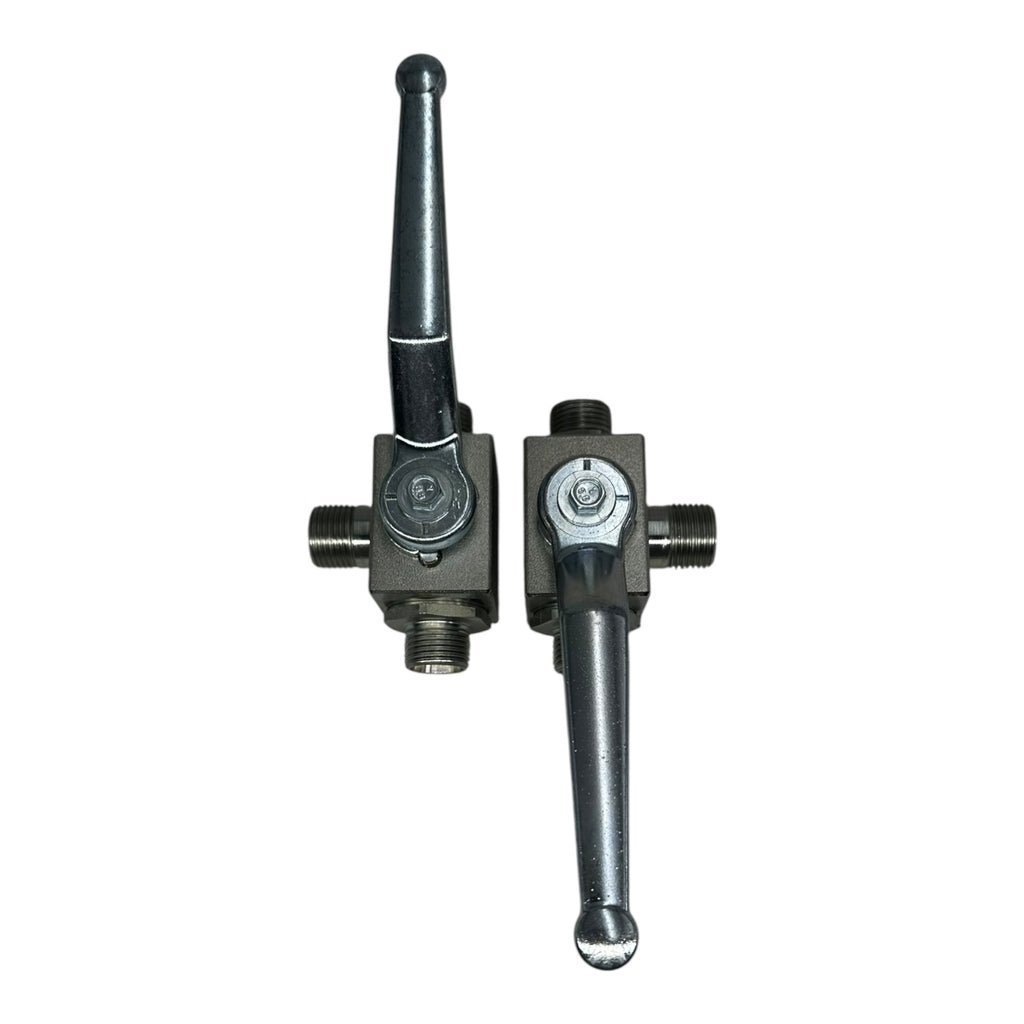 2x Pister BK3 12L 10 1123 1L Kugelhahn 3-Wege Hydraulikventil PN400 neu
