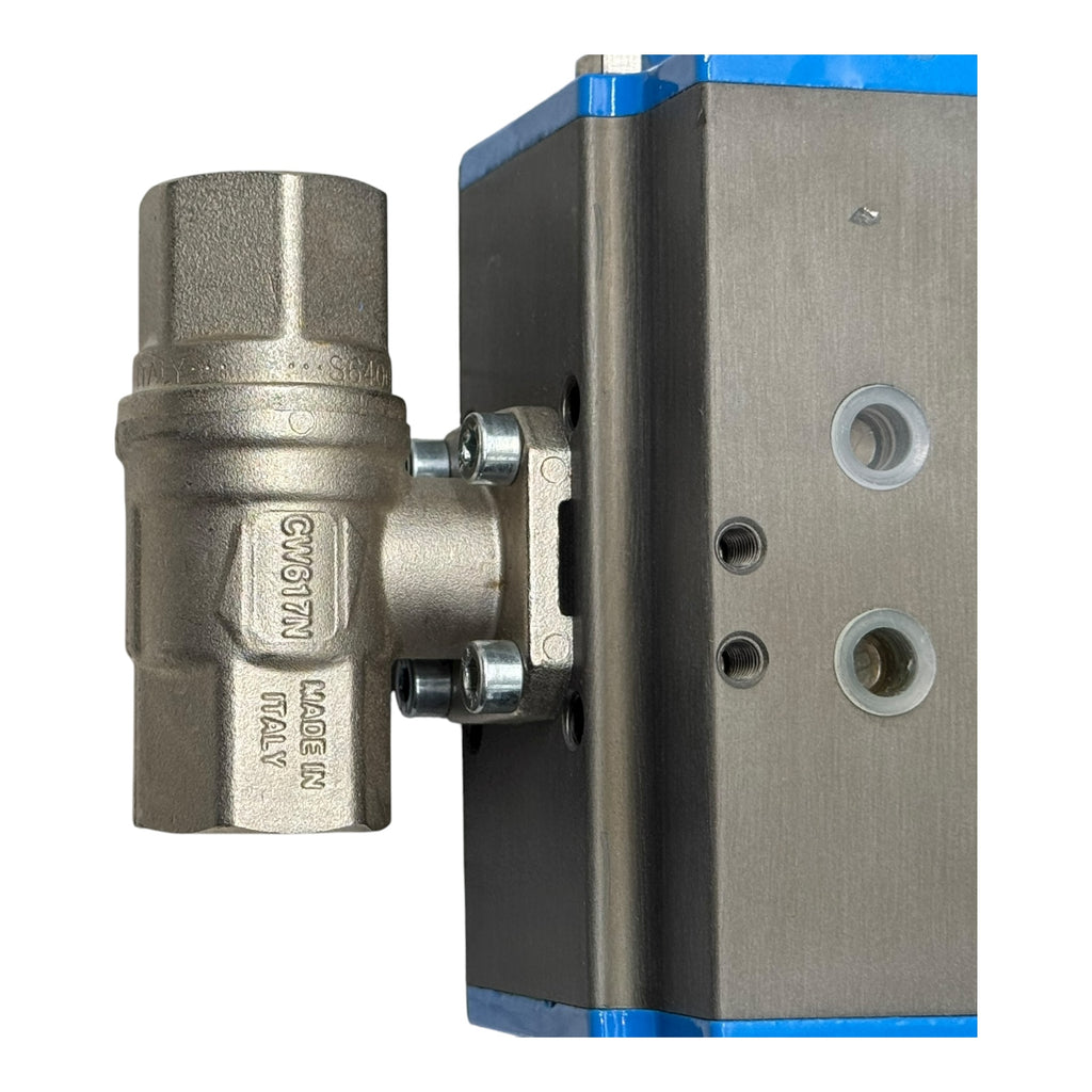 Valbia Pneumatik Antrieb SR52S05 mit Kugelhahn DN15 1/2” 8bar 82SR0010 ATEX