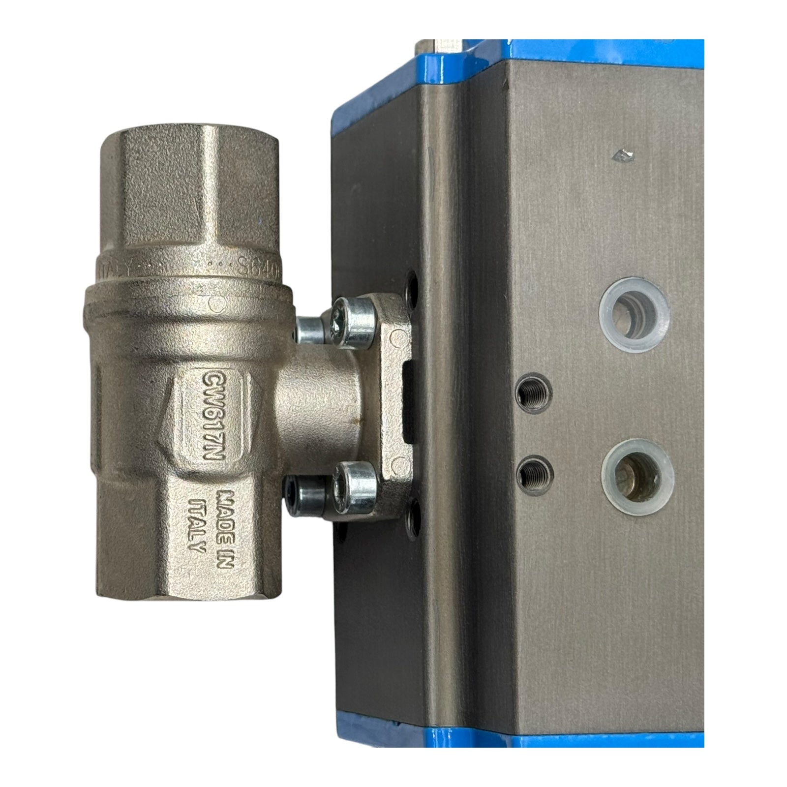 Valbia Pneumatik Antrieb SR52S05 mit Kugelhahn DN15 1/2” 8bar 82SR0010 ATEX