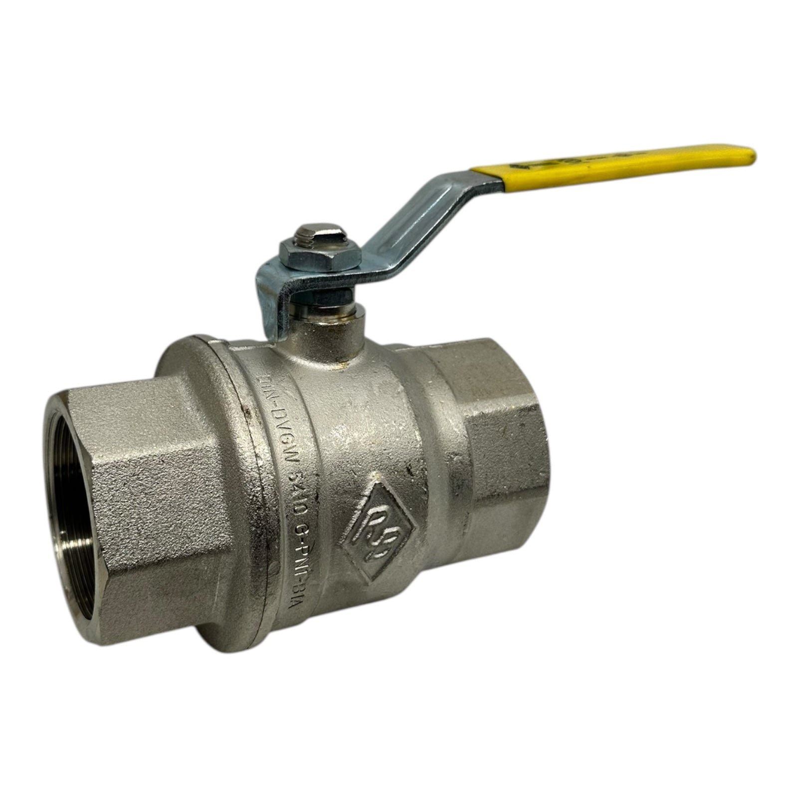 Kugelhahn DN50 2” IG Edelstahl CF8 PN40 DVGW 5140 Kugelventil Vollfluss