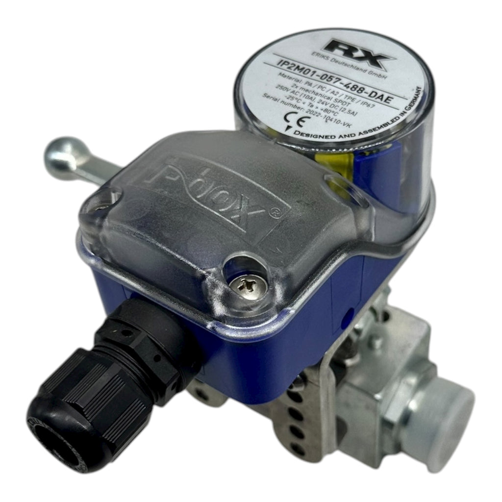 Böhmer Kugelhahn DN16 PN400 S355J2C-C mit RX IP2M01 Stellungsanzeige neu