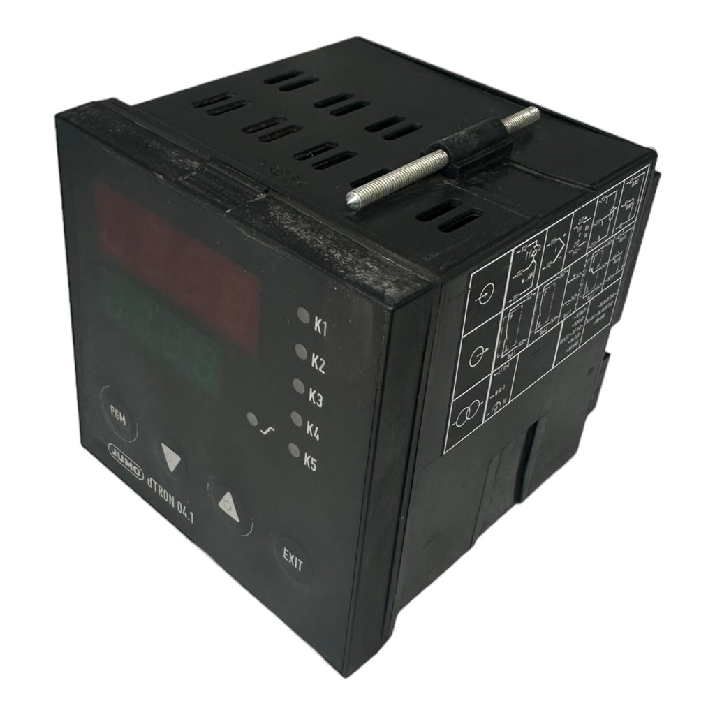 Jumo dTRON 04.1 Temperaturregler 703030/40-053-000-00, 3A, 250VAC