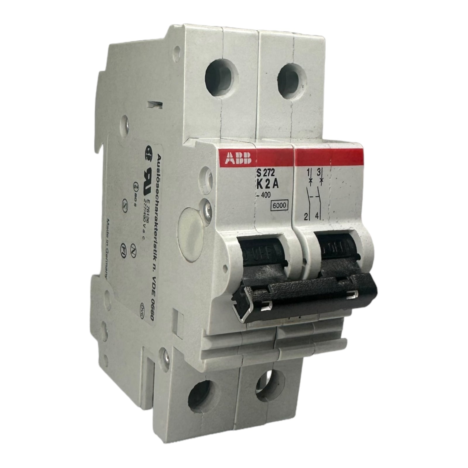 ABB S272-K2A Sicherungsautomat Leistungsschutzschalter 2 Polig
