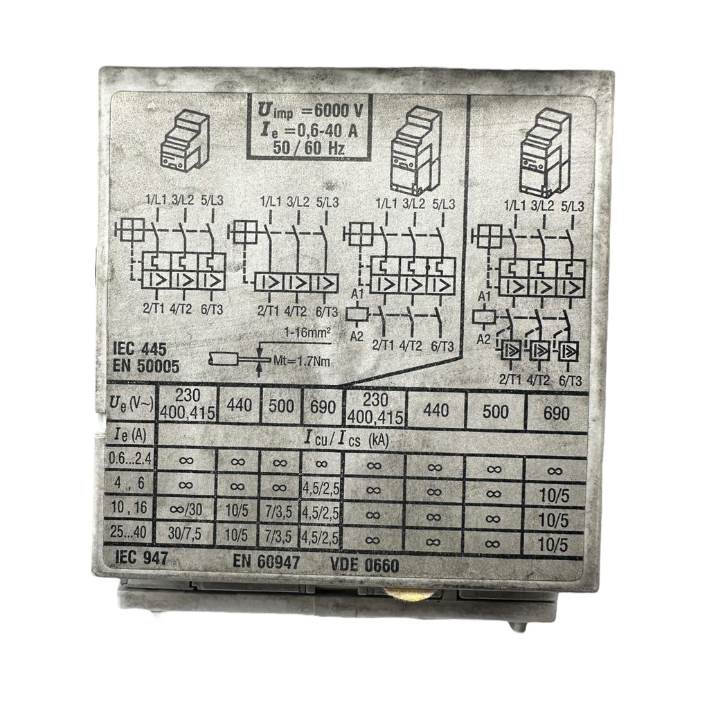 Moeller S-PKZ2 / ZM-32-B-PKZ2 Auslöseblock, Motorschutzschalter, Schaltantrieb