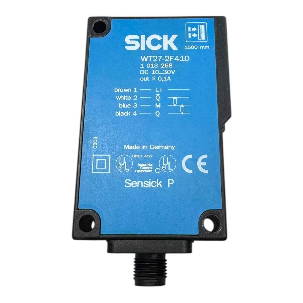 SICK WT27-2F410 1013268 Lichttaster Reflexionssensor 1500mm Sensor 25mA 30VDC