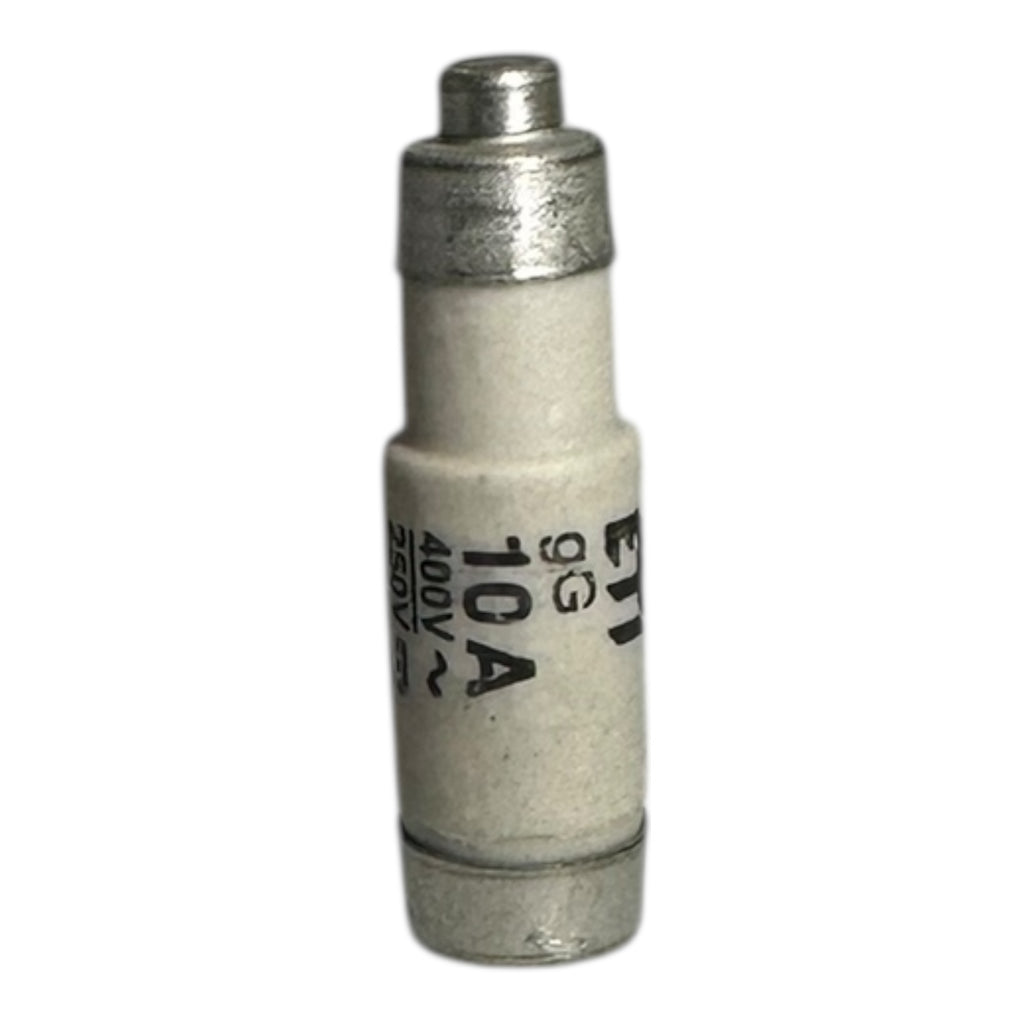 10x ETI 002211004 D01 Sicherungseinsätze 10A 400V gG