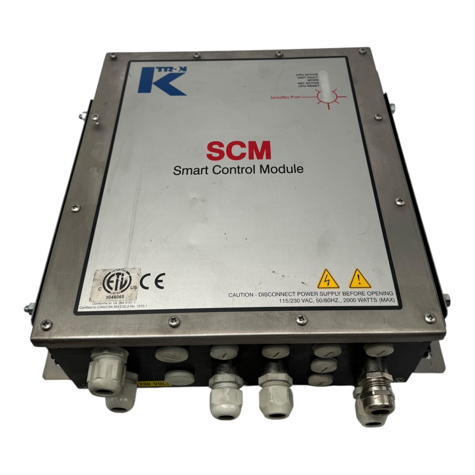 K-TRON 2411-70024 Steuerung SCM Smart Control Modul Industriegehäuse 115/230VAC