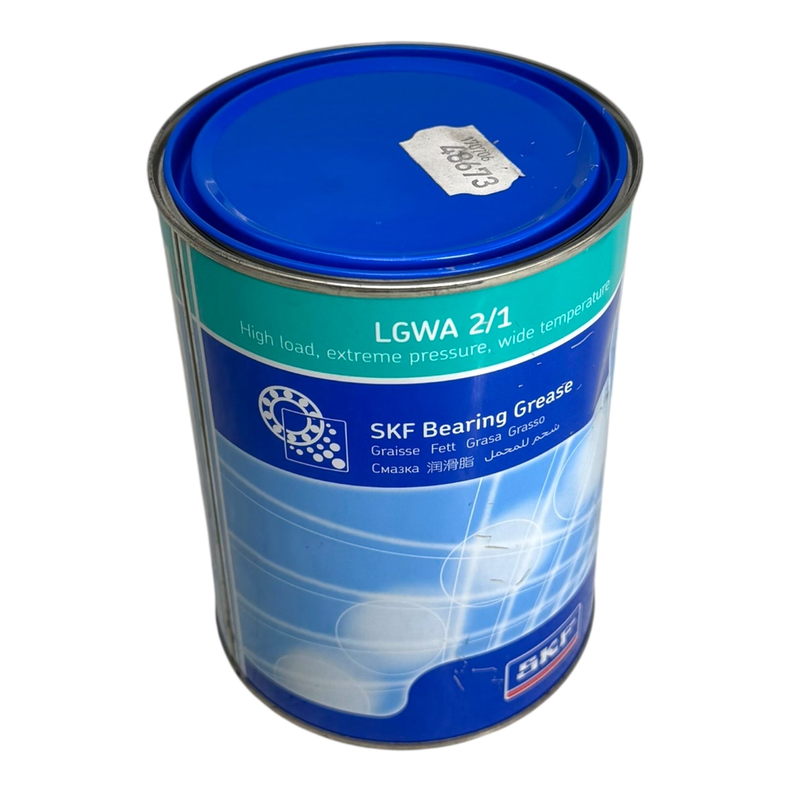 SKF LGWA 2/1 Hochleistungsfett 1 kg Wälzlagerfett -40 bis +140 °C NLGI 2