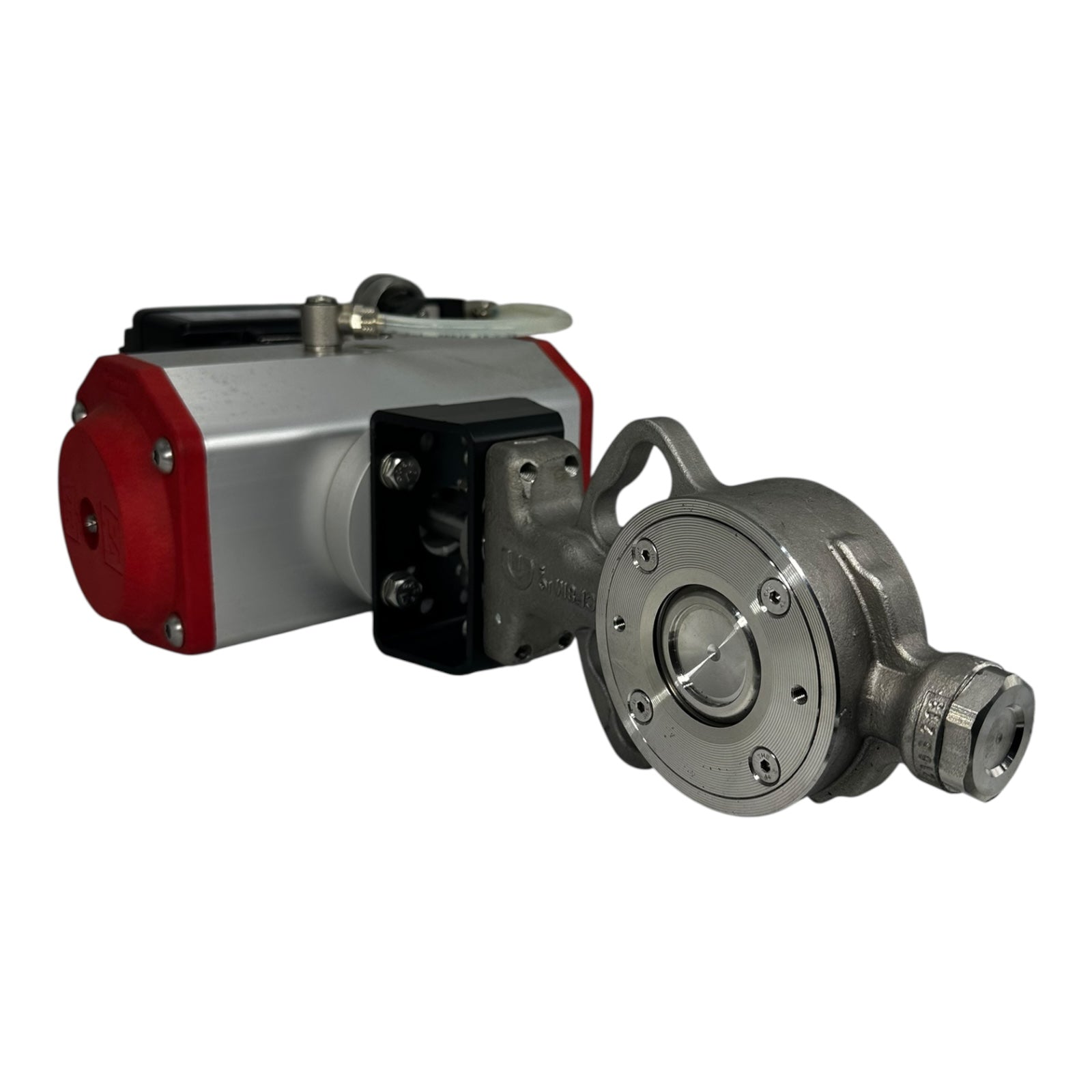END-Armaturen BVHD DN50 PN25 Klappe mit EPR Elektro-Pneumatik Positioner IP66