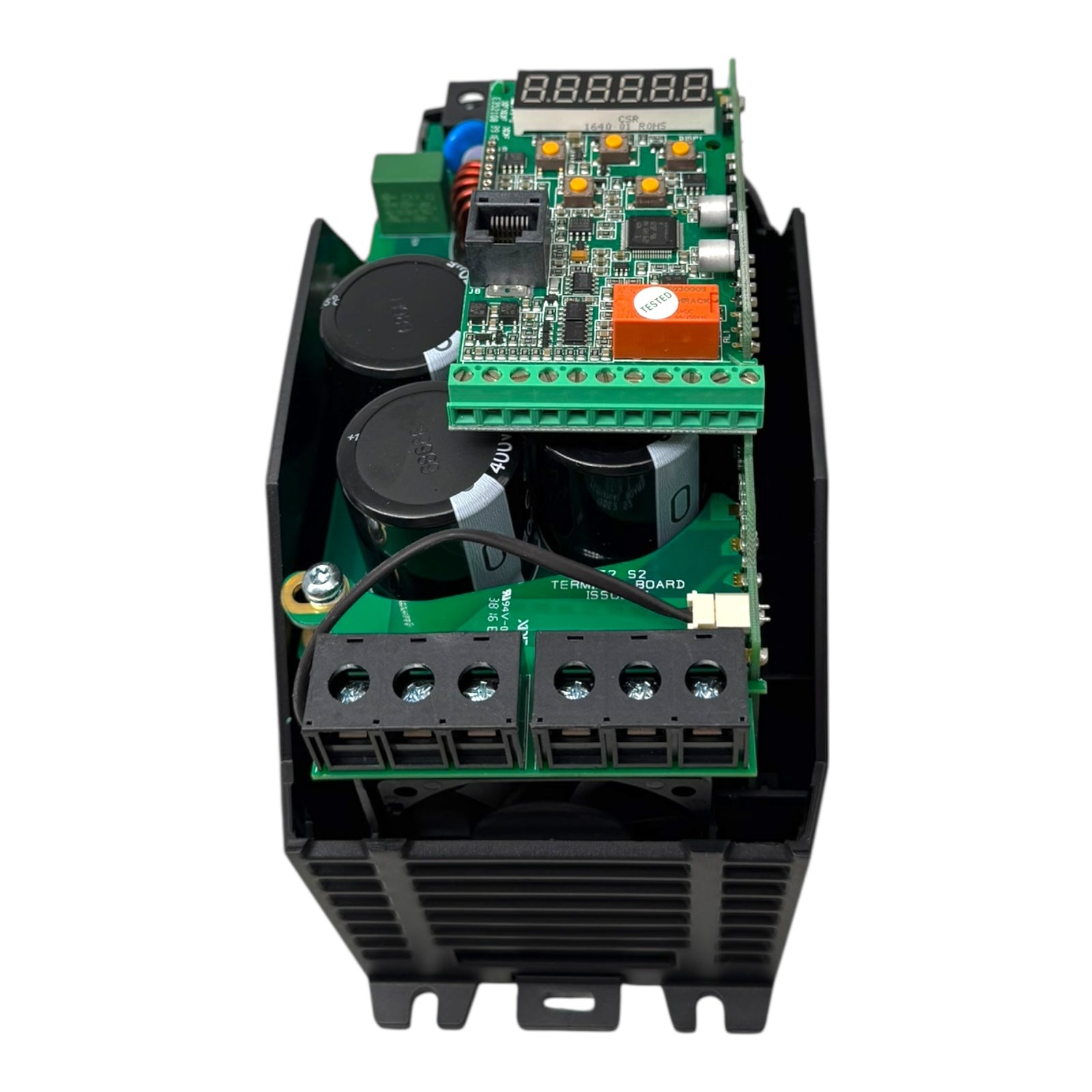 Fenner QD:EVO 572E22P2 Frequenzumrichter 2,2kW 10,5A 200–240V 3PH IP20 UNUSED