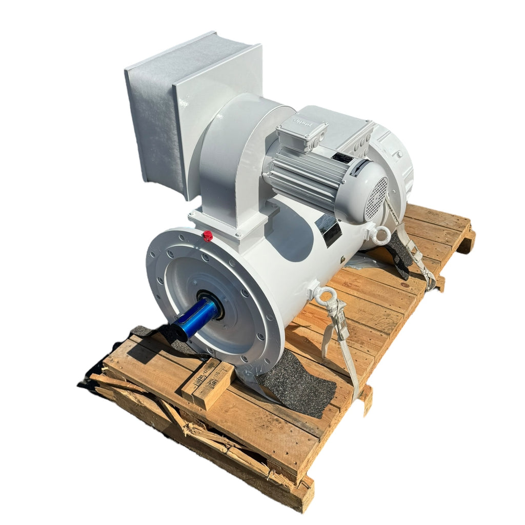 Wölfer Hubswerksmotor Kran Drehstromotor 100kW 1500U/min 400V + Bremse Encoder