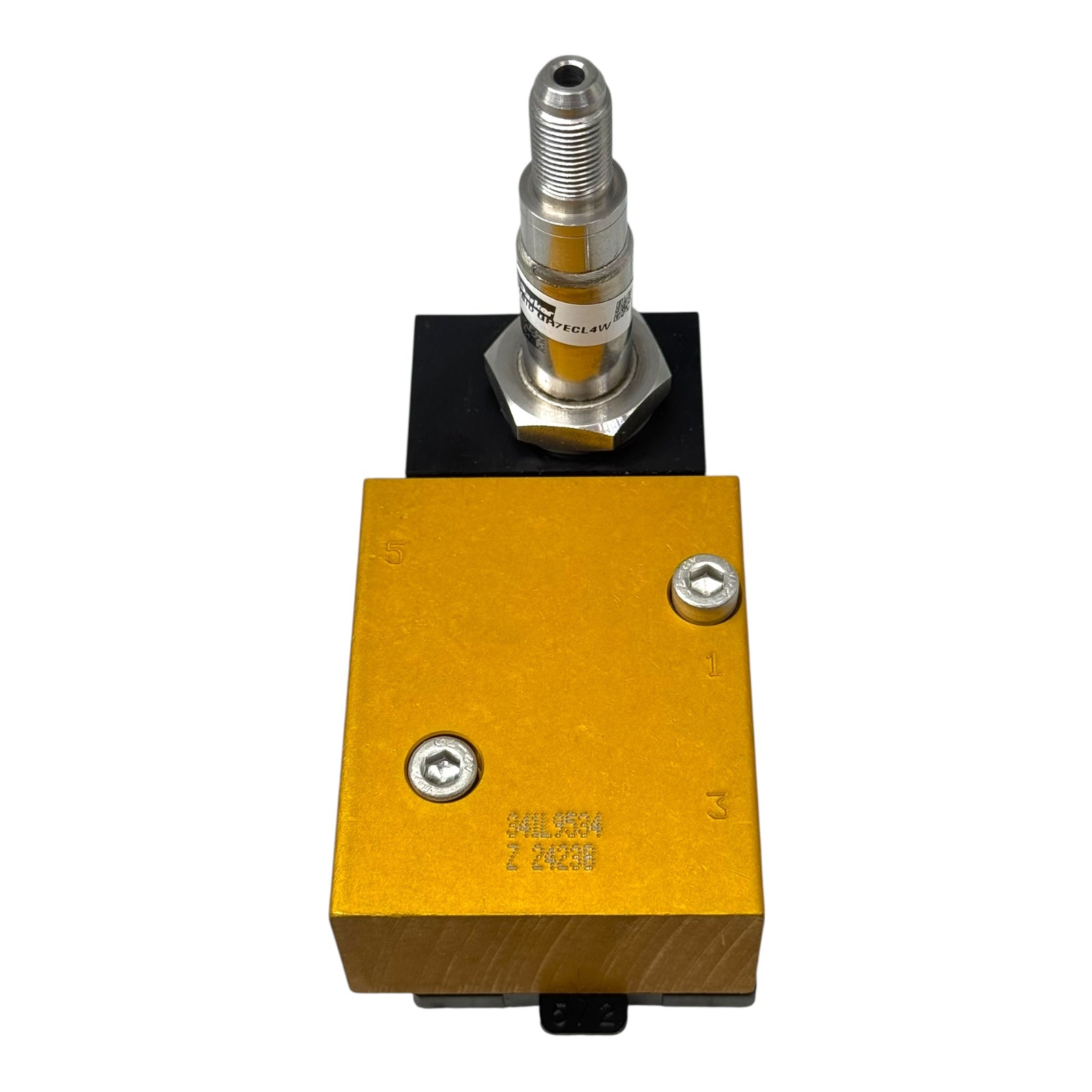 Parker Pneumatikventil 341L9534 5/2-Wege Magnetventil G1/4 Messingblock