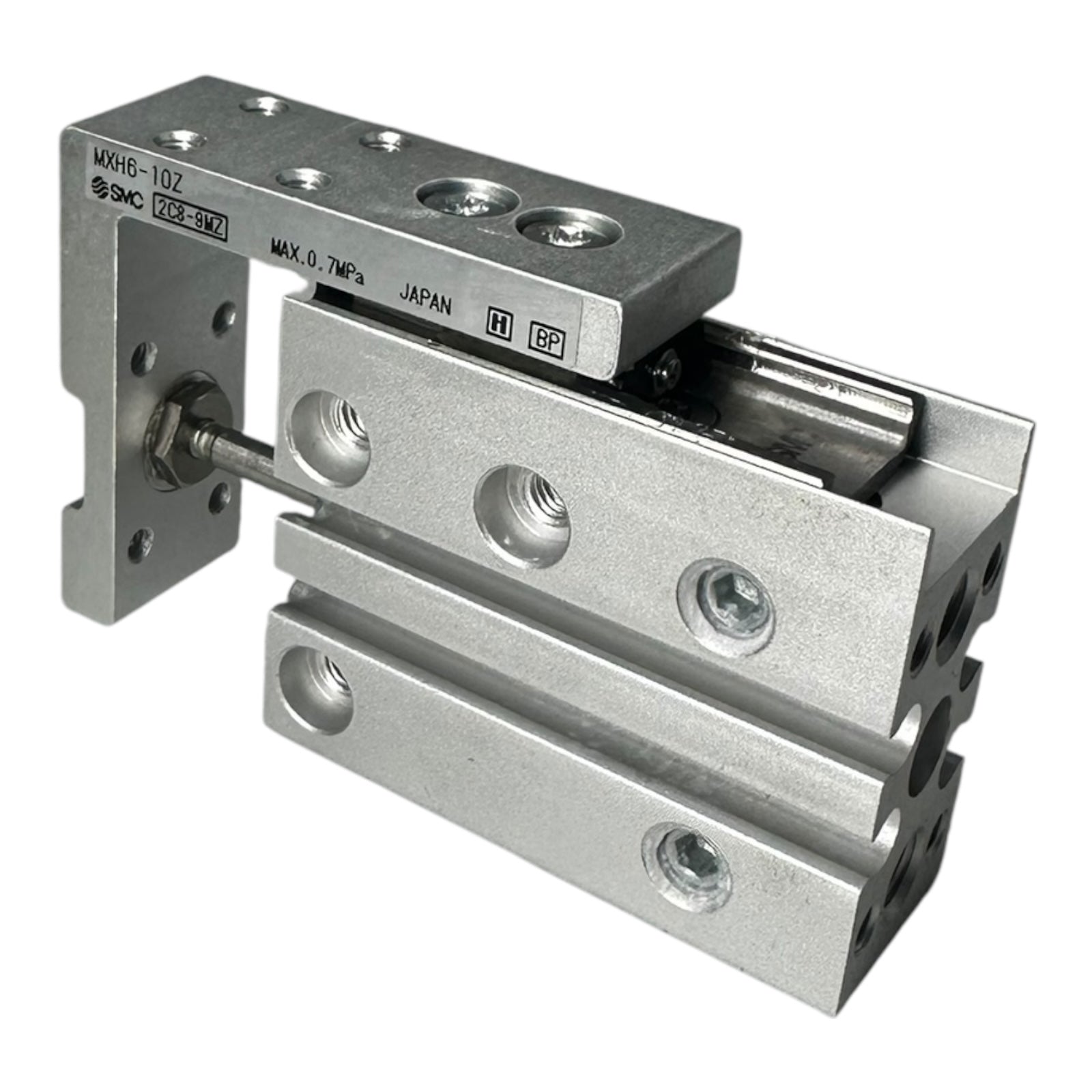 SMC MXH6-10Z Kompaktschlitten Pneumatikzylinder Ø6mm Hub 10mm Linearführung
