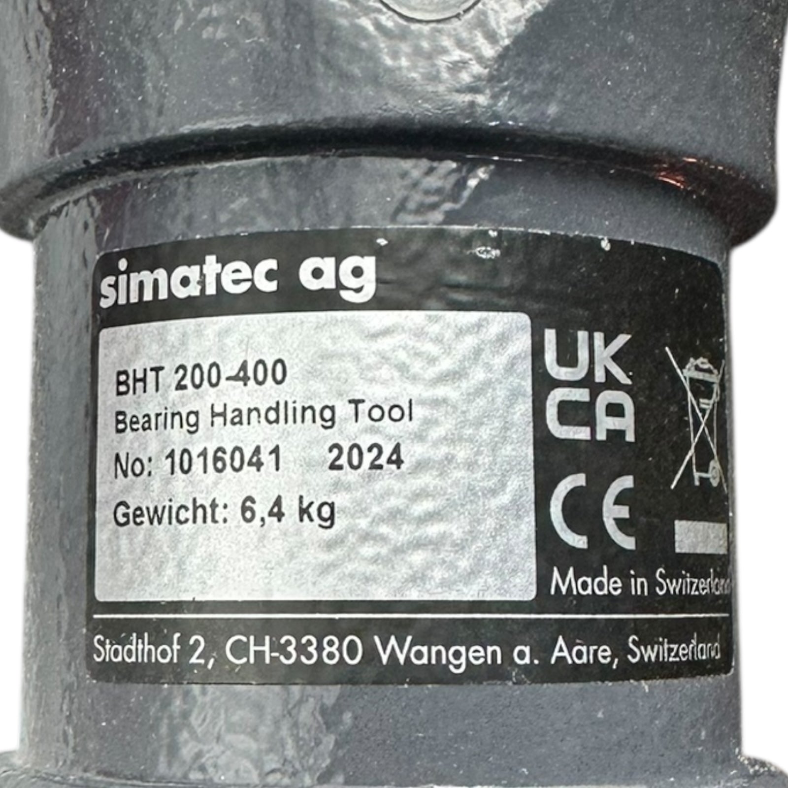 Simatec Simatool BHT 200-400 Bearing Handling Tool Lagerwerkzeug 6,4 kg