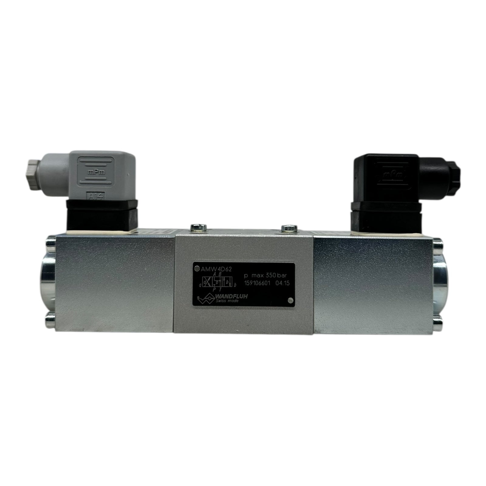 Wandfluh AMW4D62 Hydraulikventil 24V DC Magnetventil 350 bar, VDE 0580