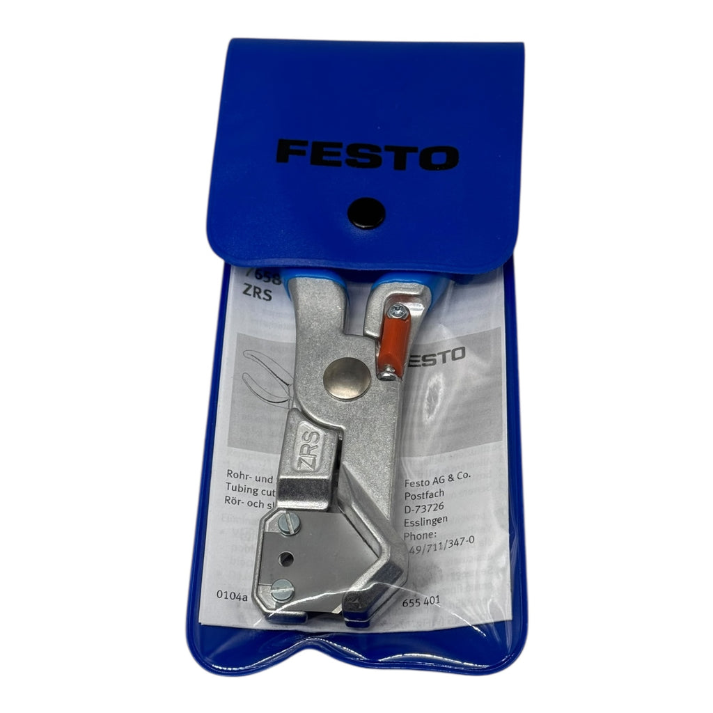 Festo ZRS 7658 Rohr- und Schlauchschneider 655401 Pneumatik Schneidzange