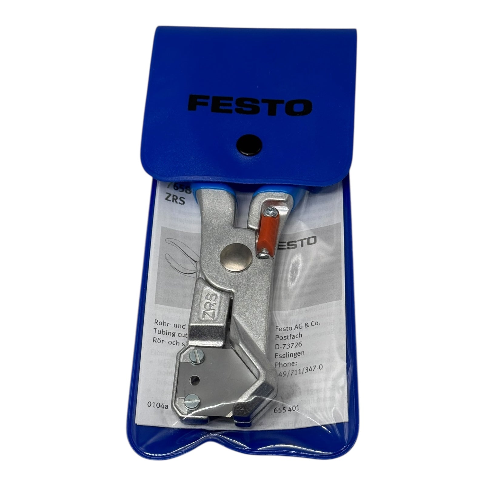 Festo ZRS 7658 Rohr- und Schlauchschneider 655401 Pneumatik Schneidzange