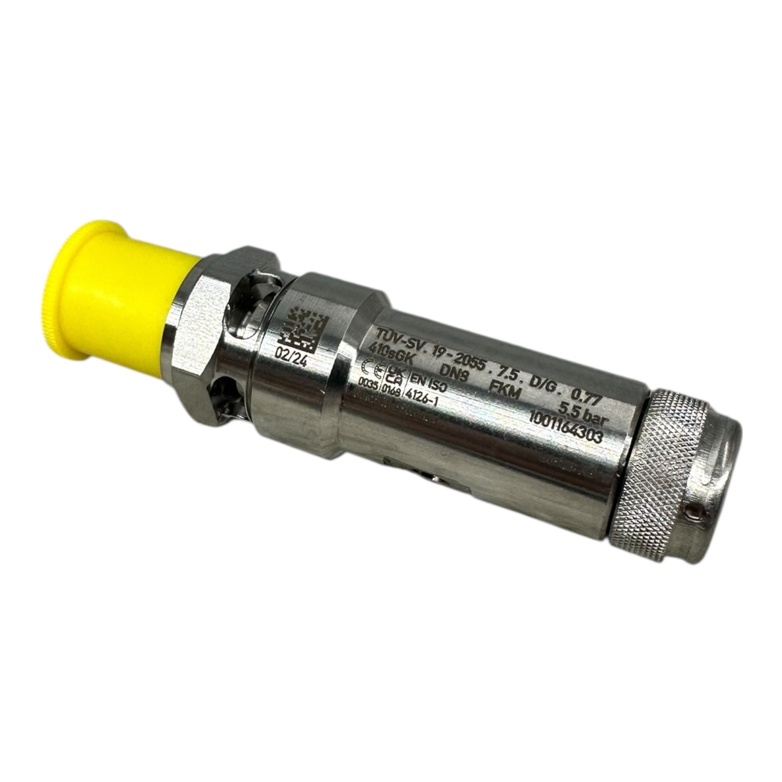 Goetze 410sGK DN8 Sicherheitsventil 5,5 bar FKM TÜV-SV 19-2055 1001164303 neu