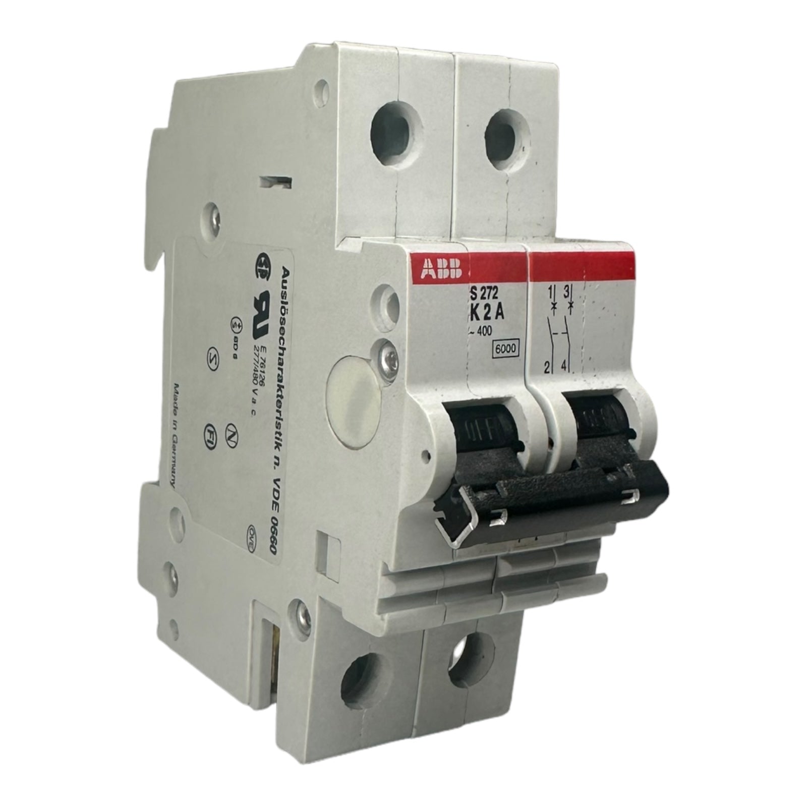 ABB S272-K2A Sicherungsautomat Leistungsschutzschalter 2 Polig