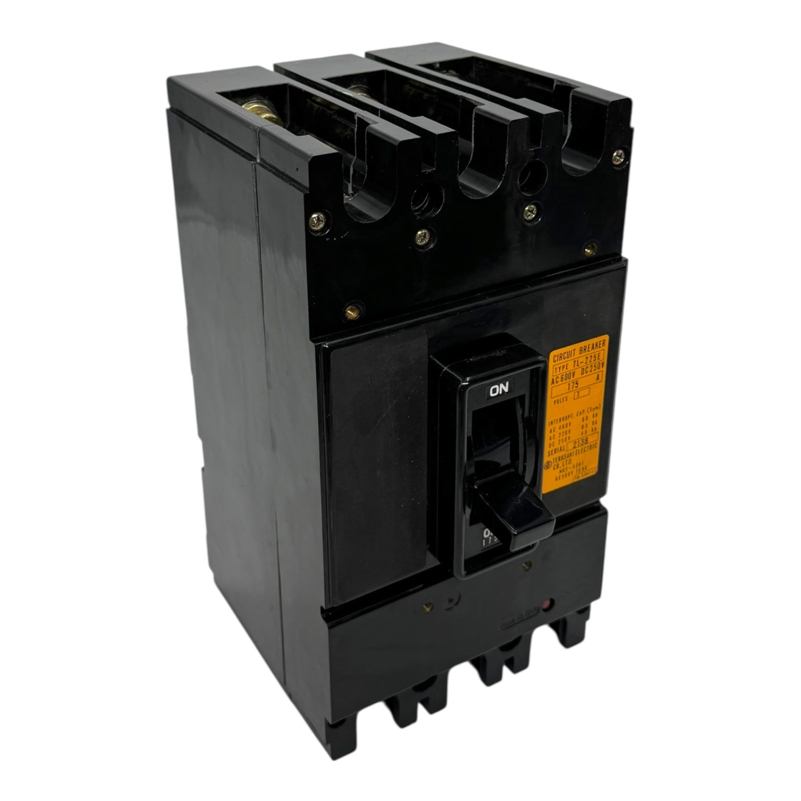 Terasaki TL-225E Leistungsschalter 175A 3-polig AC600V DC250V AUX
