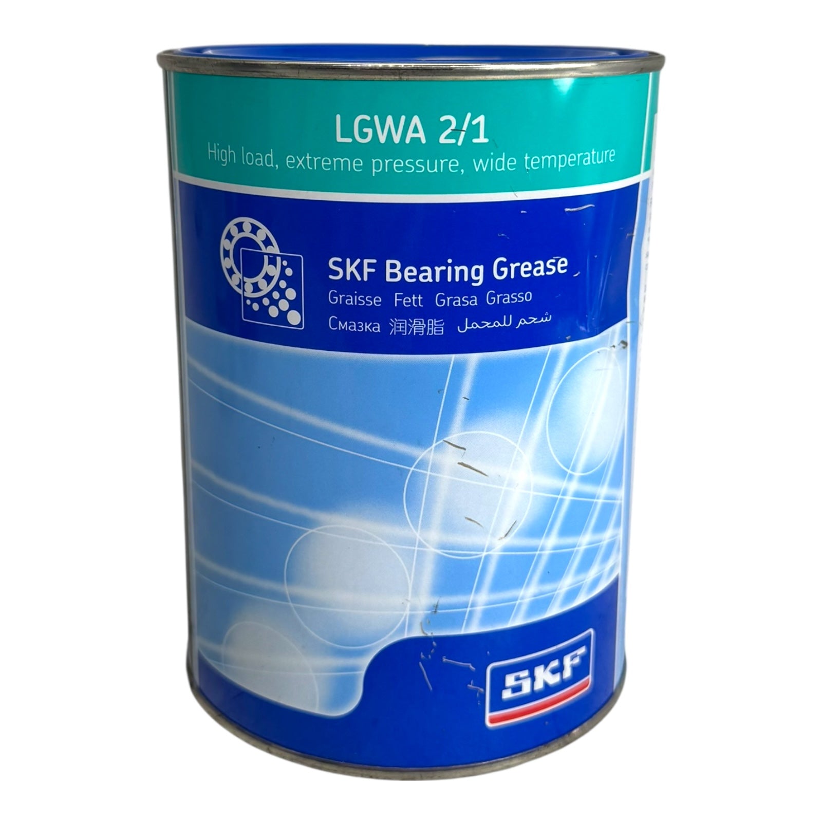 SKF LGWA 2/1 Hochleistungsfett 1 kg Wälzlagerfett -40 bis +140 °C NLGI 2
