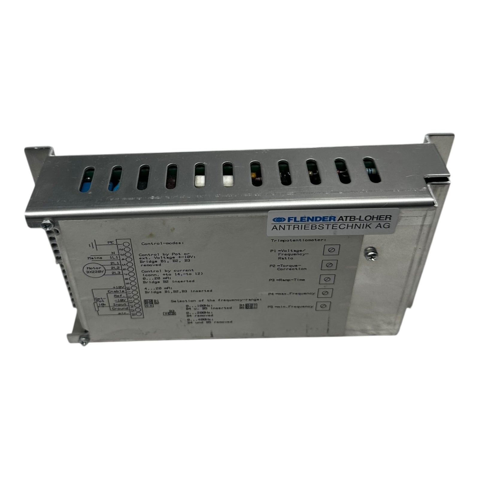 Flender ATB Frequenzumrichter OW2/220KTS 230V 2A 3x230V 100Hz Antriebstechnik