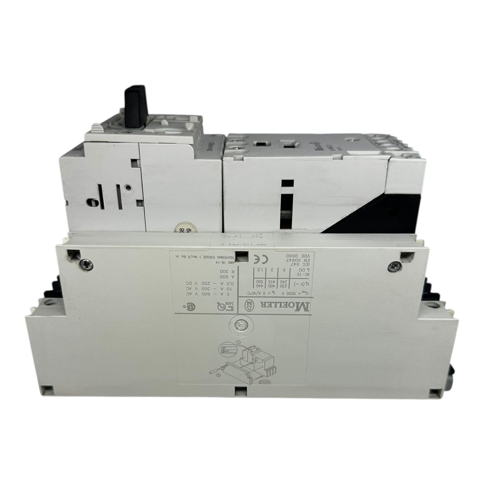 Moeller PKZ2 Motorschutzschalter Schütz-Kombination 0,6–40A 230/400V