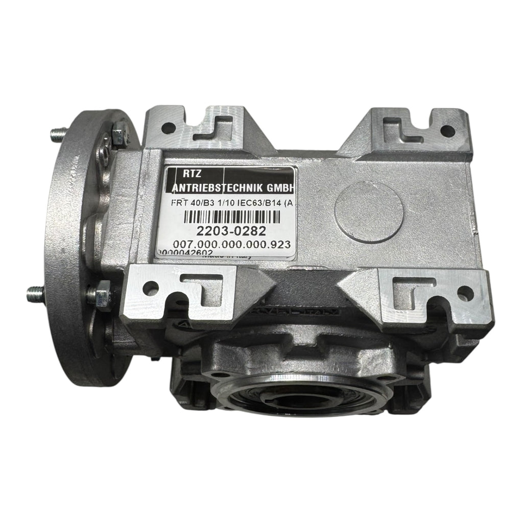 RTZ Schneckengetriebe 2203-0282 FRT40/B3 1/10 IEC63/B14 Antriebstechnik