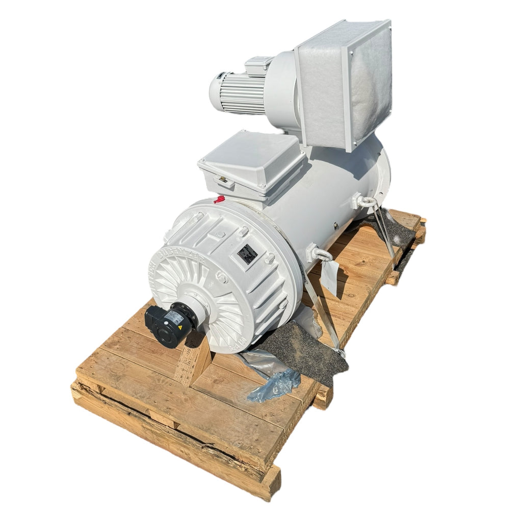 Wölfer Hubswerksmotor Kran Drehstromotor 100kW 1500U/min 400V + Bremse Encoder