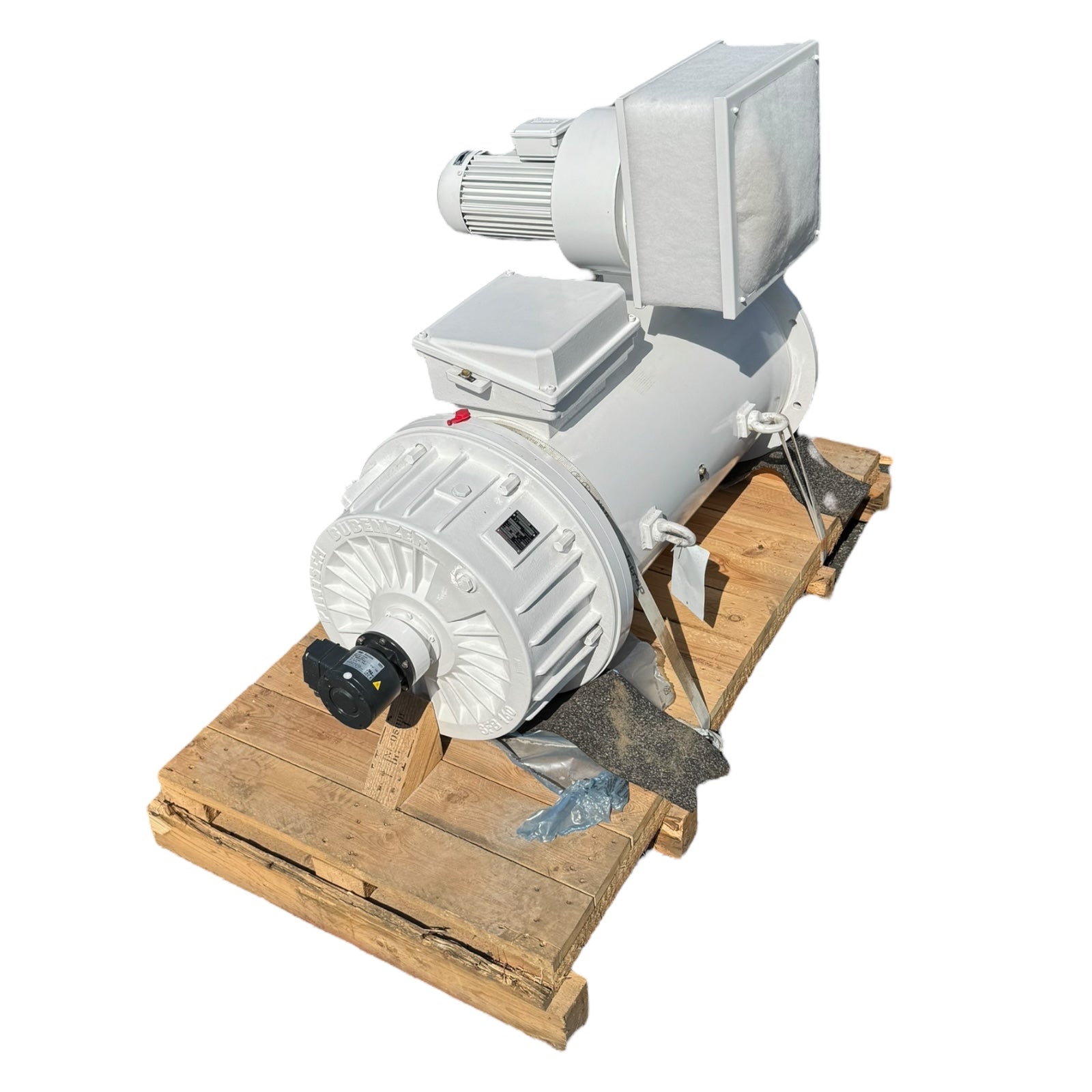 Wölfer Hubswerksmotor Kran Drehstromotor 100kW 1500U/min 400V + Bremse Encoder