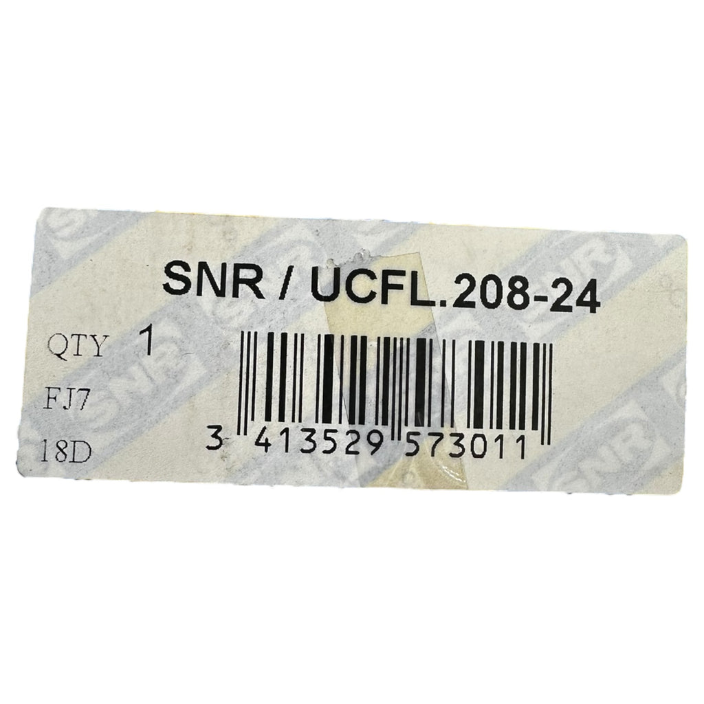 SNR UCFL.208-24 Flanschlager Gehäuseeinheit 2-Loch 38,1mm Bohrung Lagerbock