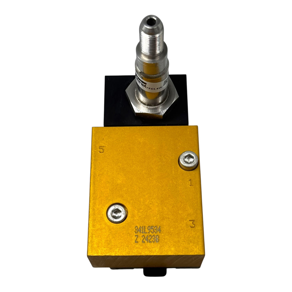 Parker Pneumatikventil 341L9534 5/2-Wege Magnetventil G1/4 Messingblock